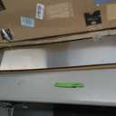 Prime-Line J 4703 6 x 34 In., Aluminum, Door Kick, Brite Brass Plated (Single Pack)