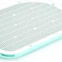 Cat Litter Mat Litter Trapping Mat,19.29"14.96",Double-layer Cat Litter Box Mat for Floor,XL Litter Matt for Kitty,Mat Catcher,Waterproof,Washable,Easy Clean,Less Waste(Green)