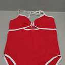 OQQ Women’s One Piece Swimsuit Cutout Push Up Tummy Control Bathing Suit with Adjustable Straps Large