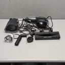 Candy Corded Stick Vacuum Cleaner, Powerful Suction Handheld Vacuum with One-Click Dust Disposal, 3-in-1 Use for Hard Floor, Ceramic Tile, 0.8 Liters Capacity, Easy Clean (Black)