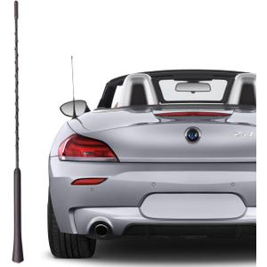 16 Inch Antenna for BMW Z4 (2002-2016), BMW Z3 (1996-2002), Flexible Rubber Antenna Replacement Mast