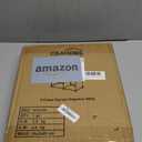 C&AHOME Cube Storage Organizer, 4-Cube Shelves Units, Closet Cabinet, DIY Plastic Modular Book Shelf Ideal for Bedroom, Living Room, Office, 24.8" L x 12.4" W x 24.8" H Milky UPCS04M