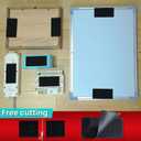 2 x 12 Sets Heavy Duty Nylon Hook Loop Strips Waterproof. Strong Adhesion Yet Residue Free Fabric Fastener, for Indoor and Outdoor Use, 2 x 4 Inch