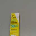 CeraVe Invisible Mineral Sunscreen SPF 50, Face Sunscreen for Sensitive Skin With Zinc Oxide & Titanium Dioxide, Vitamin E + Niacinamide + Ceramides, Oil Free, Travel Size 1.62 oz