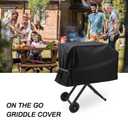 Intetiow Griddle Cover for Blackstone 22 in Griddle with Hood and Stand, for Blackstone Adventure Ready 17 and 22'' 1891 1935 1939 1967 2020 2341 2350, Heavy Duty Waterproof and UV Resistant