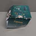 Fanovo 25.7ft Christmas Pathway Lights Outdoor with C9 Strawberry 20 LED Bulbs, Warm White Christmas Walkway String Lights with Stakes for Driveway, Yard, Patio, Connectable & Weatherproof