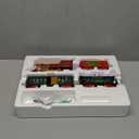 Electric Train Set for Kids Ages 3-8, Train Toys for Boys with Smokes, Lights and Sound, 4 Cars and 10 Tracks for Year Round Play Birthday Gifts Valentines Day Gift Easter Gifts Christmas