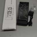 Netzu Projection Clock for Bedroom Ceiling, Alarm Clocks with 180 Rotatable Projector, Date Temperature and Weekday, Manual DST, 5 Brightness, 10 Ringtones, 4 Volumes and Snooze (Black)