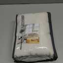 Cream Beige Linen Curtains 84 Inches Long for Living Room Bedroom Neutral Boho Farmhouse Bronze Grommet Ring Top Privacy Light Filtering Non-See-Through Floor Ceiling Linen Drapes 84 Length 2 Panels