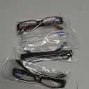 Gaoye 4-Pack Readers for Women, Blue Light Blocking Reading Glasses, Stylish Reading Glasses for Women in 4 Patterns (Black, Clear, Tortoise, Leoprad), +1.5