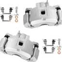 cciyu Front Left & Right Disc Brake Calipers Assembly 19B2614 19B2615