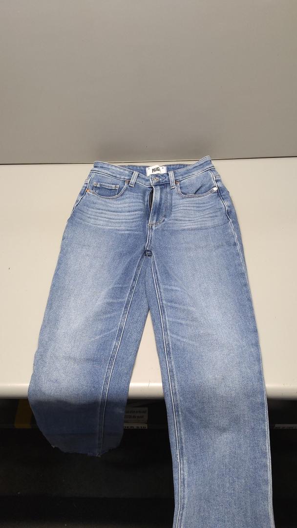 Paige Straight Leg Jeans, Size 25
