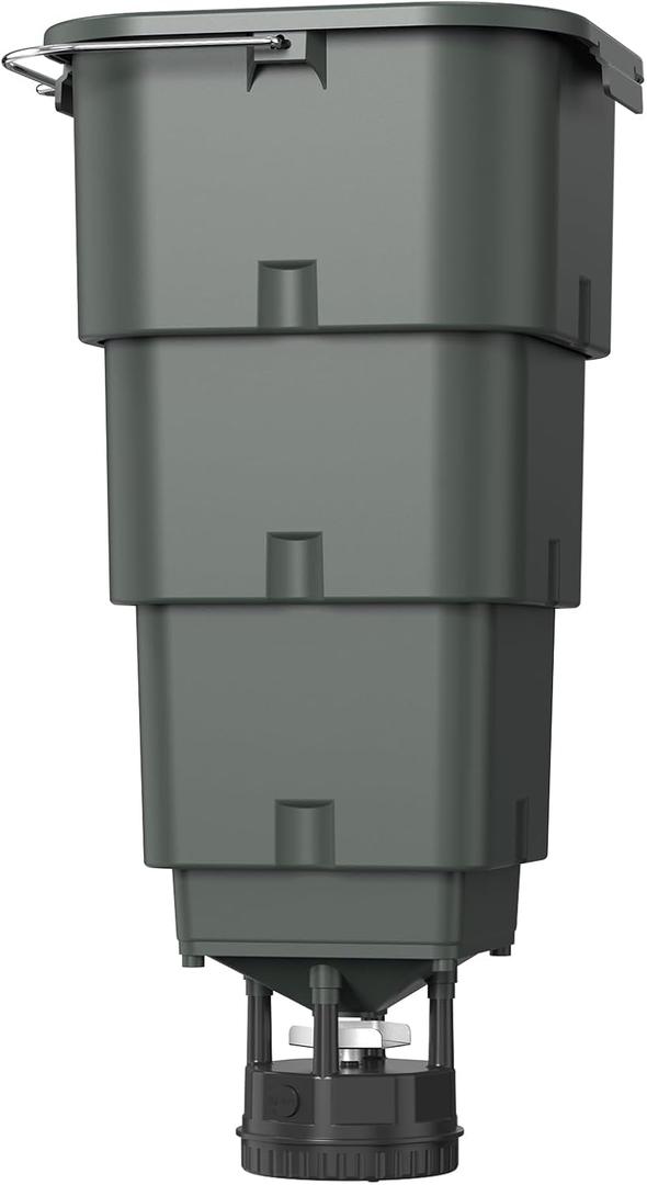 5 Gallon Hanging Deer Feeder, Automatic Game Feeder with Programmable Digital Timer (4 Feed Times), Easy Installation,Batteries Not Included