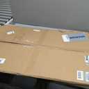 24" x 36" Magnetic Board, Black Magnet Bulletin Board to Display Magnetic Letters, Metal Board for Wall, Refrigerator Photo, with Dual Lock Tape and Screws, Marker Pen