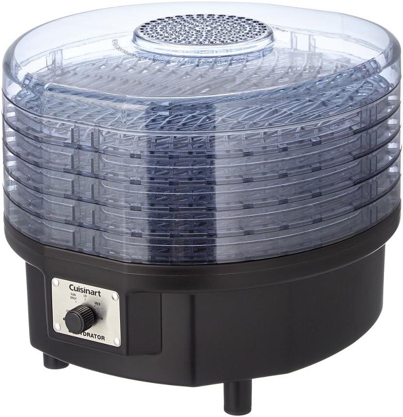 Cuisinart DHR-20P1 Food Dehydrator, 13.38 x 15.63 x 12 inches, 620 watts, Black