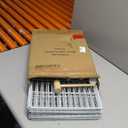 C&AHOME Pet Playpen, Small Animals Supplies, 16 Panels Exercise Playpens Cage, C Grids Portable Yard Fence Indoor, Ideal for Guinea Pigs, Pet Products, DIY Metal Yard Fence, 12"  15" White UPPM3416W