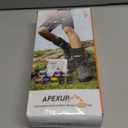 APEXUP 10lbs/ Pair Adjustable Ankle Weights for Women and Men, Modularized Leg Weight Straps for Yoga, Walking, Running, Aerobics, Gym, Physical Therapy (Pastel Purple)