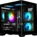 Gaming Desktop PC – Ryzen 5 4500, GeForce RTX 3050, 16GB DDR4 RAM, 512GB NVMe SSD, WiFi 6 – Desktop for Gaming, Streaming, School, Home Office & Everyday Use
