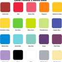 2 x Tissue Paper for Gift Wrapping (100 Sheets) 20 Assorted Colors, Gift Bags, Packaging, Floral, Birthday, Holidays, Christmas, Halloween, and DIY Crafts