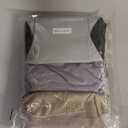 Paw Legend Washable Dogs Diapers Male Dog Belly Bands for Male Dogs Diapers Reusable Puppy & Doggie Diapers Male (3 Pack, Medium) (Purple Grey, Green, Brown)