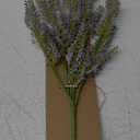 BARMI Artificial Flowers, 1Pc Artificial Flower Lavender Plants Outdoor Wedding Garden Home DIY Decoration Purple