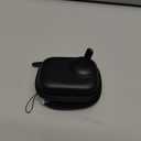 AMAZEAR Carry Case for Insta360 Go Ultra Accessories, Insta 360 Go-Ultra Portable and Compact Travel Bag Hard Leather Case with Soft Inner for Protection, Organization, and Storage, Black