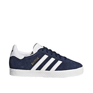 Adidas Originals Boy's Gazelle C Shoe, Collegiate Navy/White/White, 1 M US Little Kid ( Mismatching Size, 2 1/2 and 1 US Boy