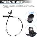 uxcell 2pcs Front Left Right Side ABS Wheel Speed Sensor No.34526791224 for BMW 228i XDrive Base 2.0L L4 - Gas 2015