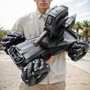 V997 RC Big Truck : 4X4 Large Off-Road RC Car for Adults,1:8 Large RC Car, Educational STEM Car & Programming & Water Bombs Battle,120Mins Play Time for Adults and Age 14+ (Black)