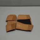 Sports Research Sweet Sweat Toned Thigh Trimmers for Men & Women | Increases Heat & Sweat to the Thighs | Includes Mesh Carry-Bag (Sand, Small)