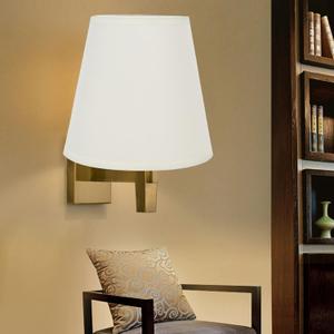 2PCS Clip on Lamp Shade, Table Lamp Shade Small Fabric Lampshade for Chandelier Wall Floor Lamp Replacement(PT07 White) (02)