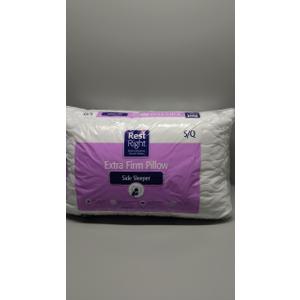 Rest Right Extra Firm Pillow White 20x28 in