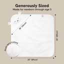 KeaBabies Hooded Baby Towel for Newborn - Viscose Derived from Bamboo Large Baby Bath Towels with Hood for Boys, Girls, Toddler, Extra Absorbent & Soft Newborn Bath Essentials (Lamb, Regular)