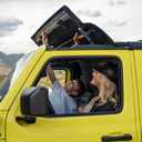 Bestop Sunrider for Hardtop - Jeep '20-Current Gladiator / '18-Current Wrangler JL (Black Diamond)