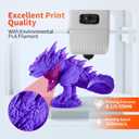 Mini 3D Printer for Beginners with 8 Colors PLA Filament, Portable FDM Printer Kit, Easy to Use, Compact Desktop 3D Printing Machine with USB/TF Card, 0.4mm Nozzle, G-Code Compatible