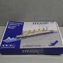 Titanic Ship Model Building Block Set, 3D Puzzle Sets DIY Educational Toys, Bricks Toy, with 1860Pcs Micro Mini Blocks, Ideal Gift for Kids and Adults
