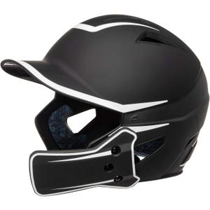 Champro HX Legend Plus Batting Helmet (Large, Black, White)