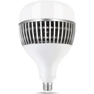 Super Bright Light Bulbs, 550-750W Equivalent Exceed 8000LM E26 LED Bulb, 6500K Daylight 80 Watt High Lumen LED Bulb for Home, Shopping mall, Hotel, Factory, Warehouse, Garage (80, Watts)