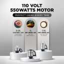 Preethi Steele Mixer Grinder with Turbo Vent and Improved Couplers