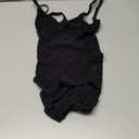 SHAPERX Women's Seamless Shapewear Bodysuit Tummy Control Body Shaper Waist Snatching Body Suit (Black (Brief)) S/M