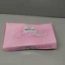 yumtaro Pastel Dark Red Wavy Bob Wig for Women, Short Shoulder Length Synthetic Wig with Bangs, Matte Natural Realistic Look Lightweight Hairpiece, Red Color for Daily Wear & Cosplay Costume