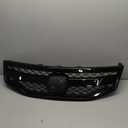 JDM Sport Style Front Bumper Mesh Grill For 2011-12 Honda Accord 4DR Sedan Gloss Black Grill