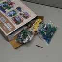 Peach Blossom Pond Micro Mini Building Blocks Set for Adults and Kids, Chinese Architecture Cherry Bonsai Gift Toys with String Lights, Japanese Flowers Tree House Micro Bricks (3320PCS)