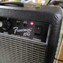Fender Frontman 10G Electric Guitar Amplifier, 10-Watt Practice Amp with 6" Speaker, Built-in Overdrive, Headphone Jack & Aux Input, Black/Silver