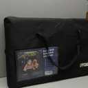 URPOWER XL Dog Back Seat Extender for Crew Cab Truck, Hard Bottom Dog Car Seat Cover Waterproof Dogs Car Hammock Pet Backseat Bed, Pet Truck Accessories for F150 / RAM 1500/ Tundra Crew Cab (Black)