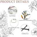 3 Pcs Metal Flowers Wall Arts Rustic Farmhouse Decor Bathroom Wall Decor Dining Room Wall Decor Minimalist Decor Housewarming Gifts (Colorful-C)