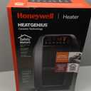 Honeywell Genius HeatGenius Ceramic Heater with Multi-Directional Heating, Digital Controls with Programmable Thermostat, Black