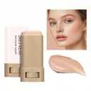 6 Colors Foundation Stick Serum Boosted Skin Concealer, Moisturizing Serum Lightweight Contour Foundation Face Stick for Women (04)
