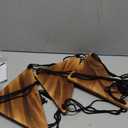 Artilady Macrame Corner Shelf Wall Hanging - 3 Tier Black Floating Shelves Plant Corner Wall Decor, Boho Rustic Wooden Plant Storage Rack for Bedroom Living Room Bathroom