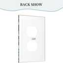 Decorative Art Light Switch Covers,1 Gang Single Toggle Duplex Outlet,Wall Plate,Switchplate Electrical Faceplate,Morris